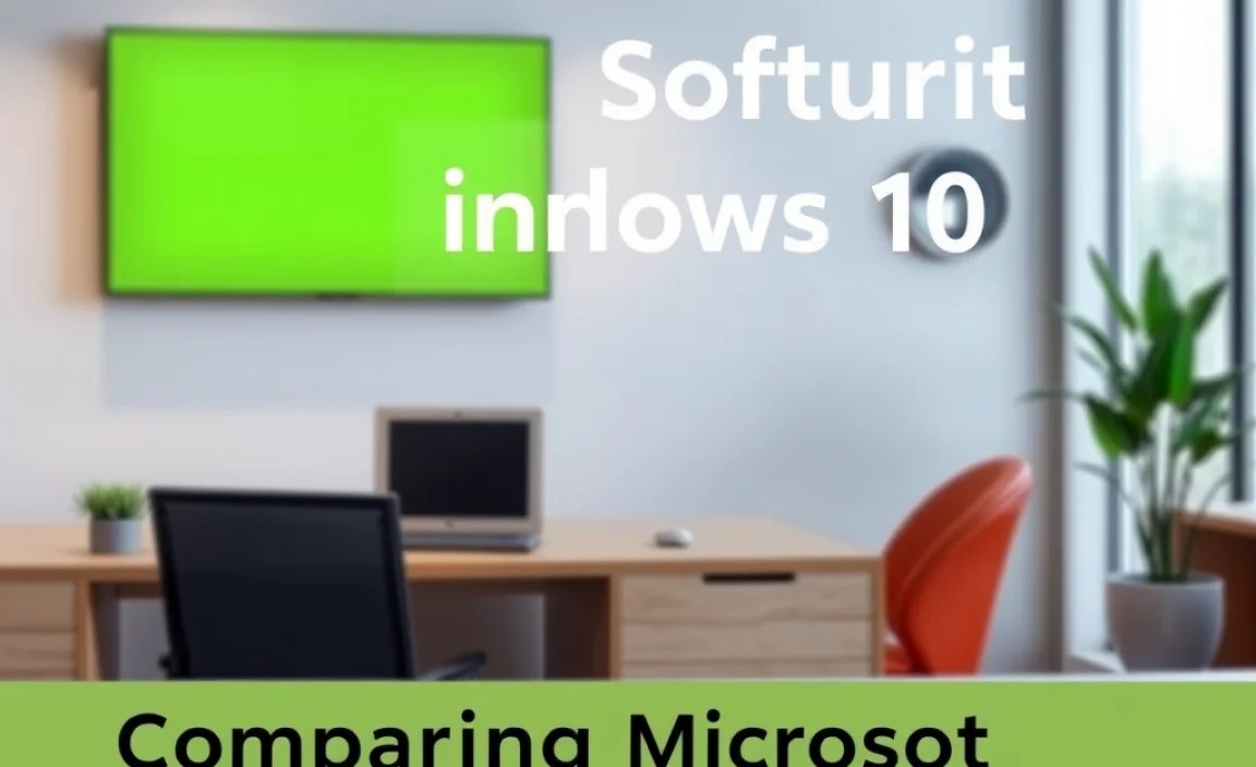 Comparing Microsoft Security Software with Competitors