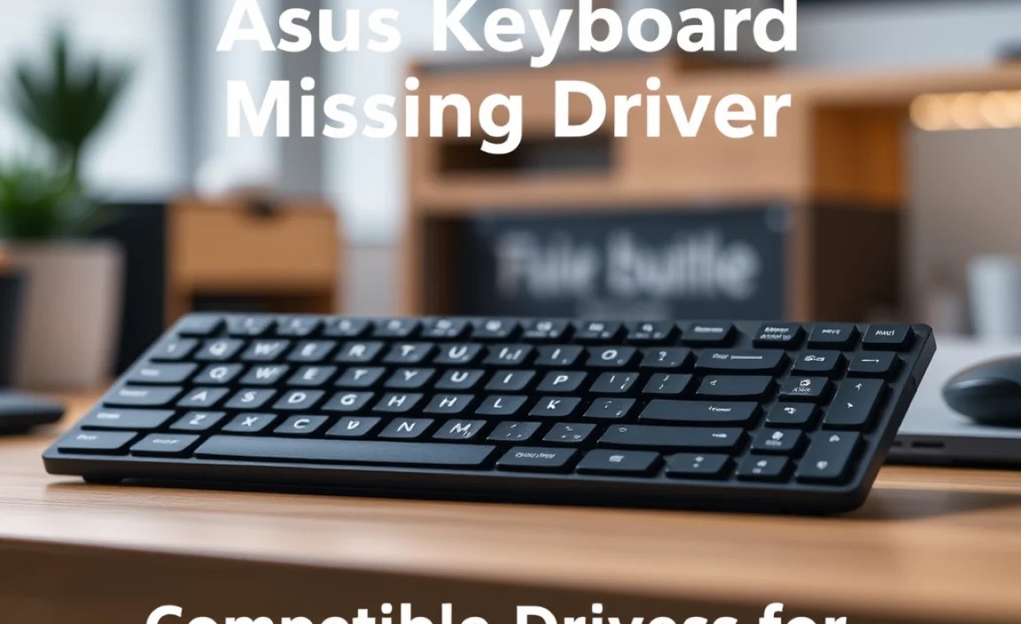 Compatible Drivers for Asus Keyboards