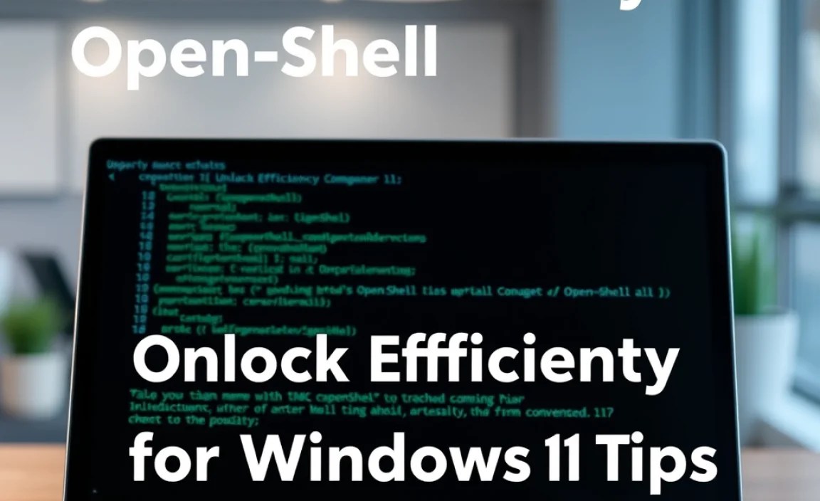 Configuring Open-Shell for Optimal Use