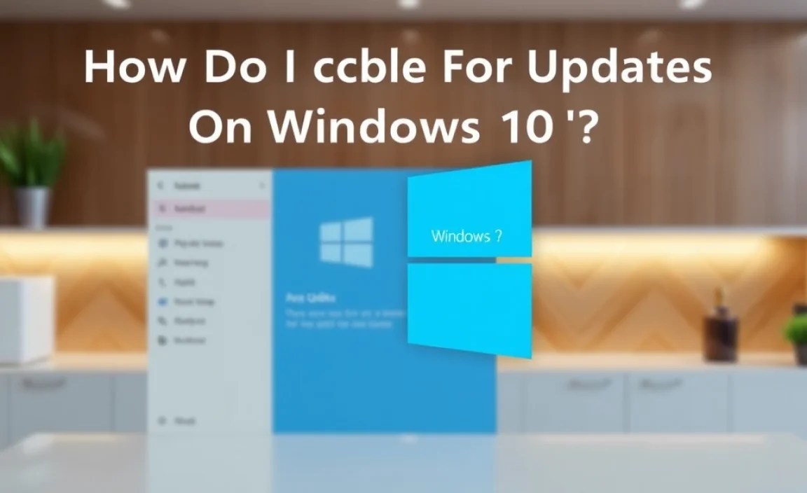 Configuring Update Settings