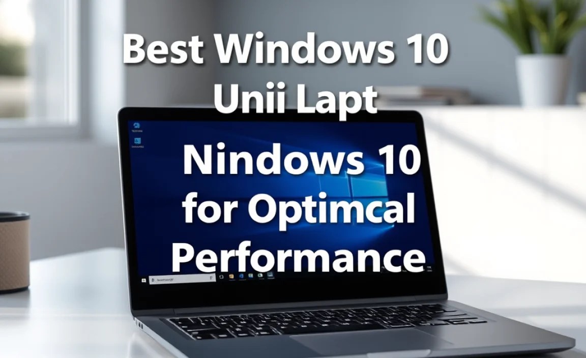 Configuring Windows 10 for Optimal Performance