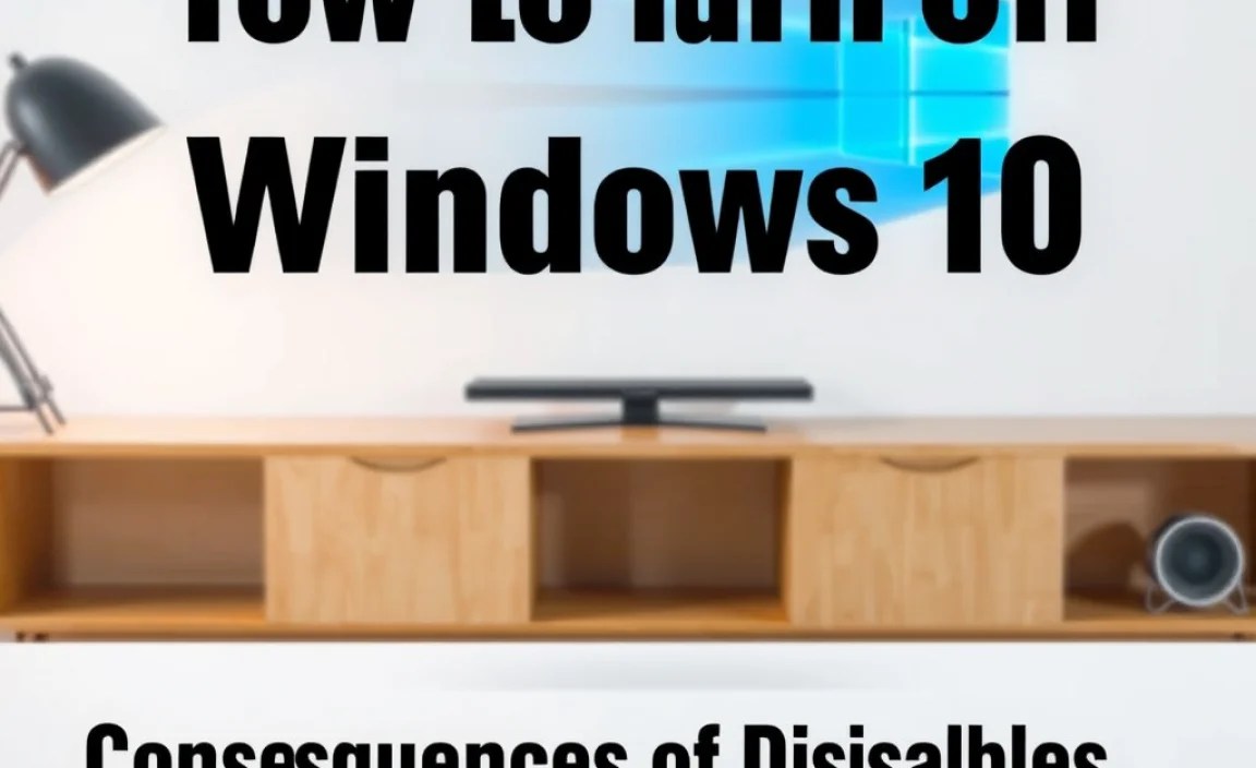 Consequences of Disabling Updates