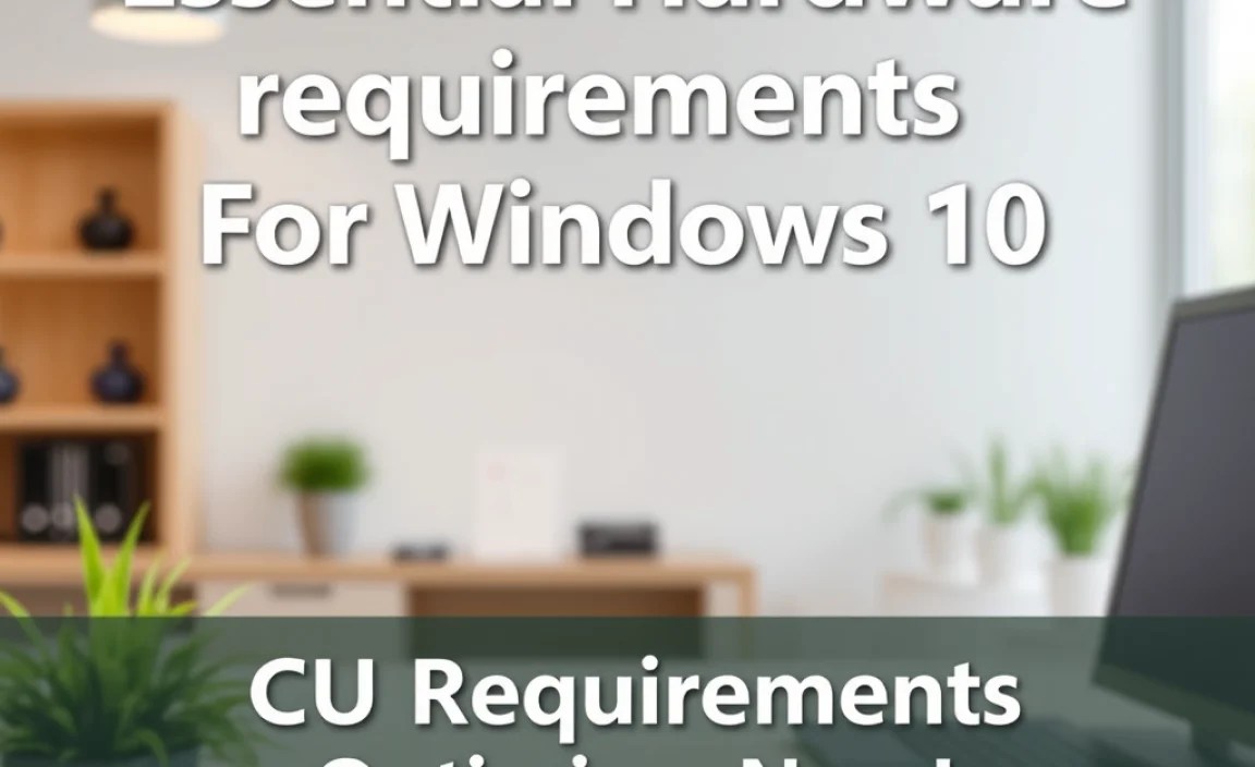 CPU Requirements