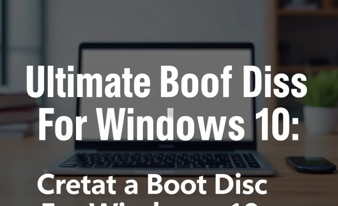 Creating a Boot Disc for Windows 10