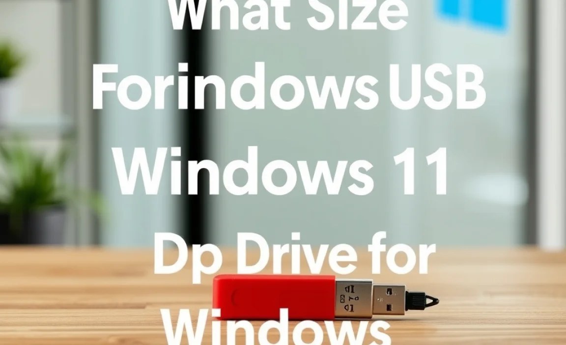Creating a Bootable USB Drive for Windows 11