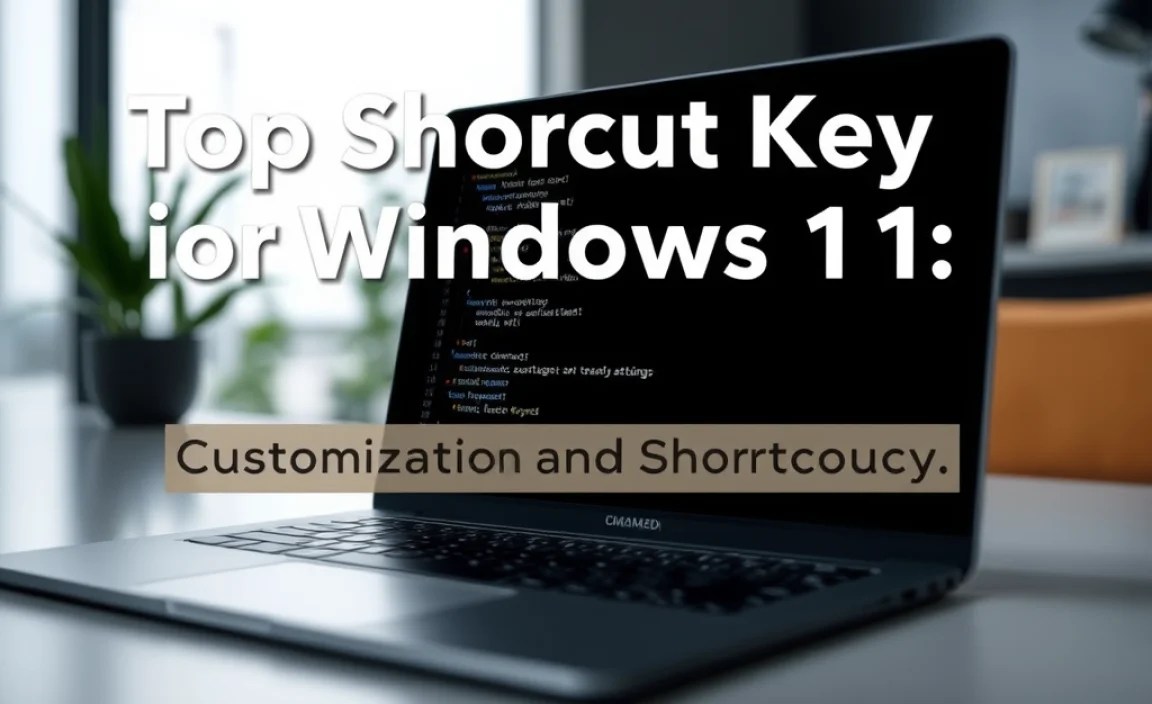 Customization and Settings Shortcuts