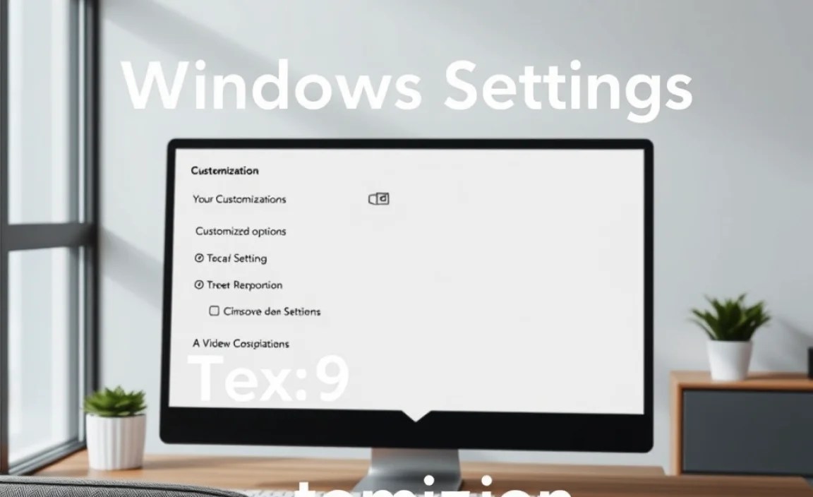 Customization Options
