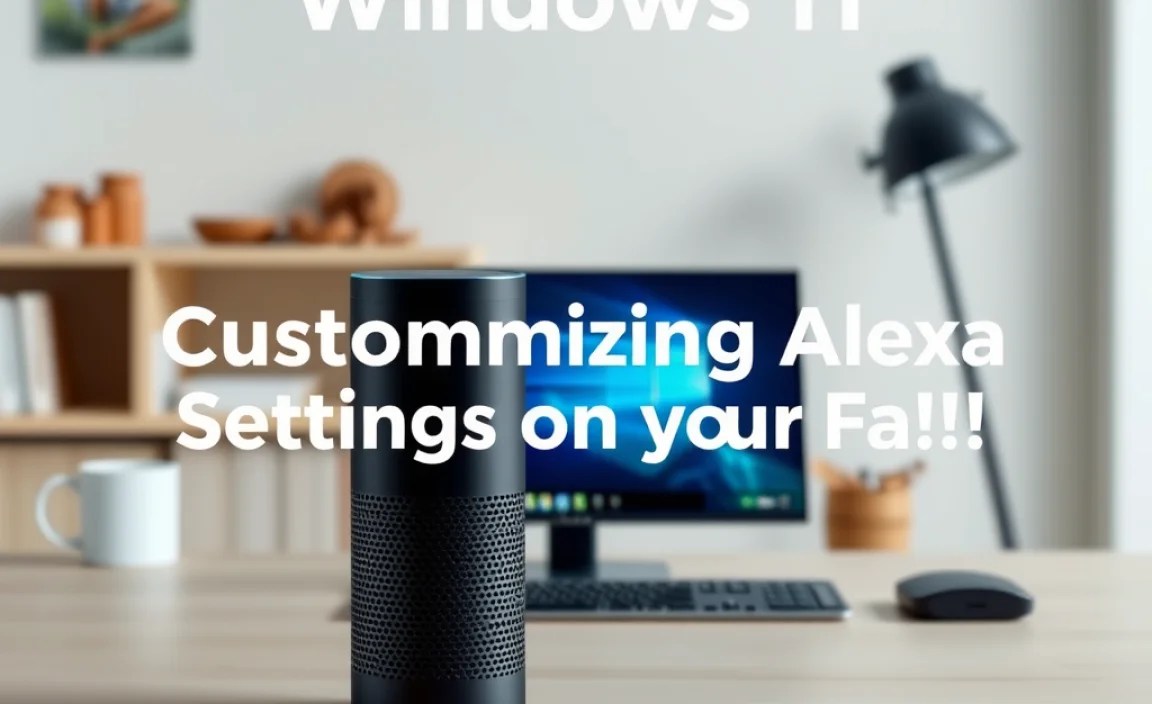 Customizing Alexa Settings on Your PC