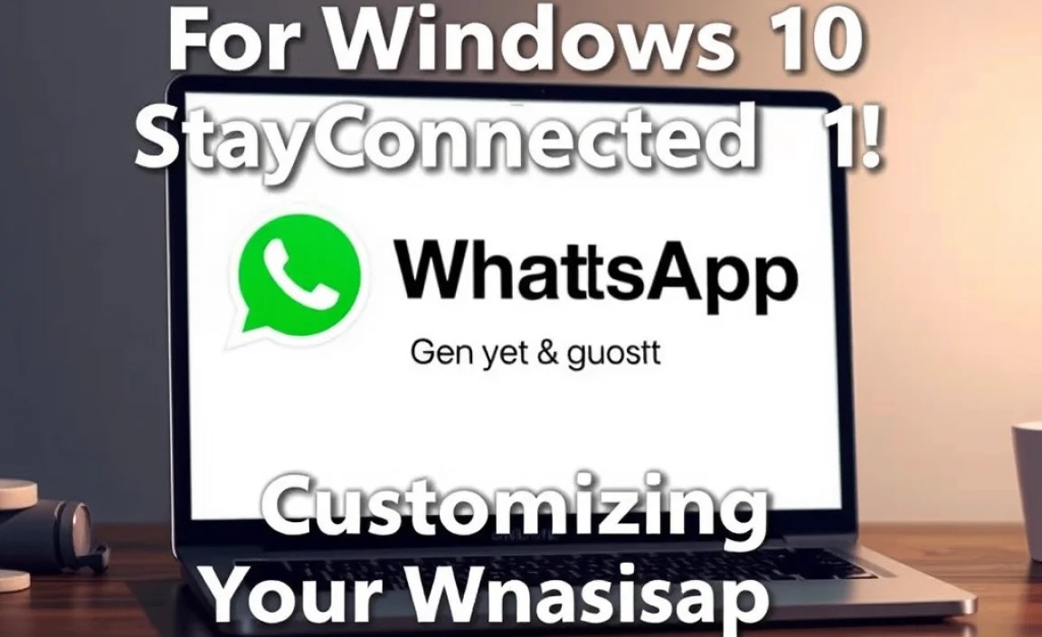 Customizing Your WhatsApp Experience