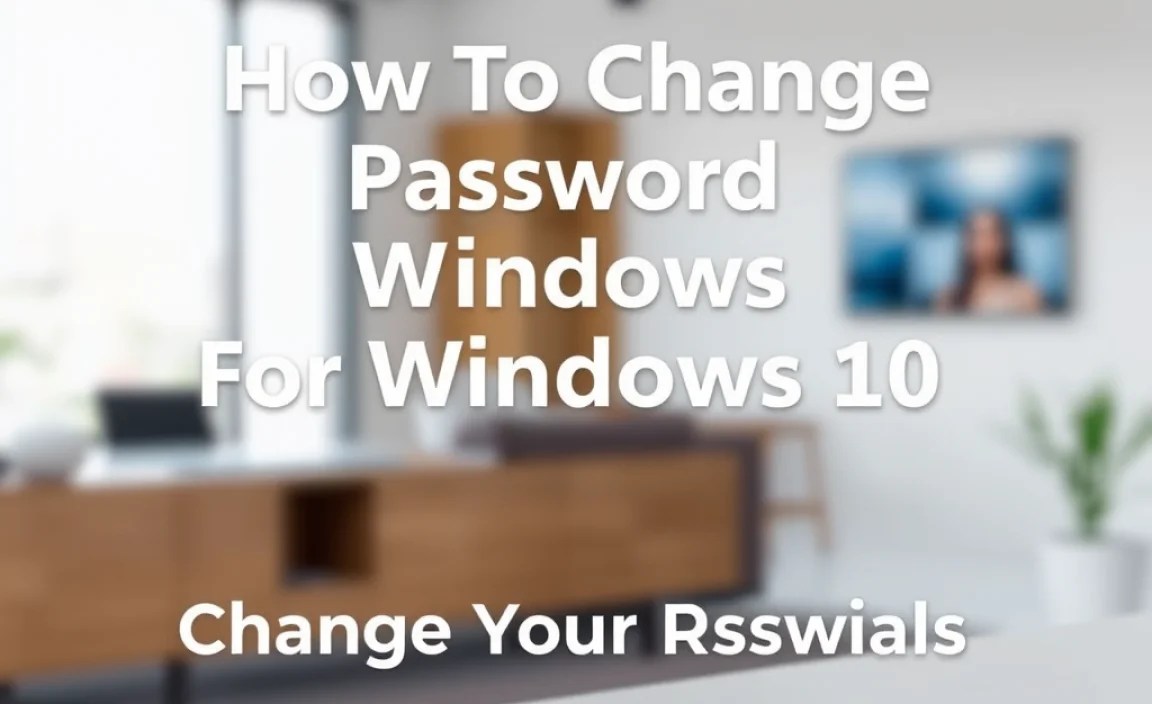 Different Methods to Change Your Password