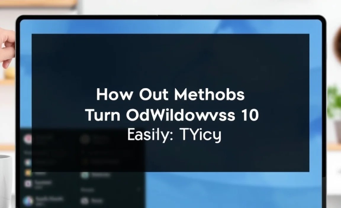 Different Methods to Turn Off Updates