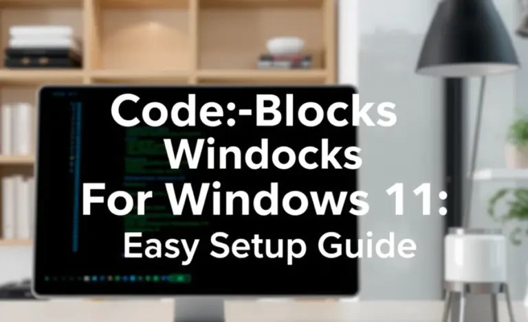 Download Code::Blocks For Windows 11: Easy Setup Guide