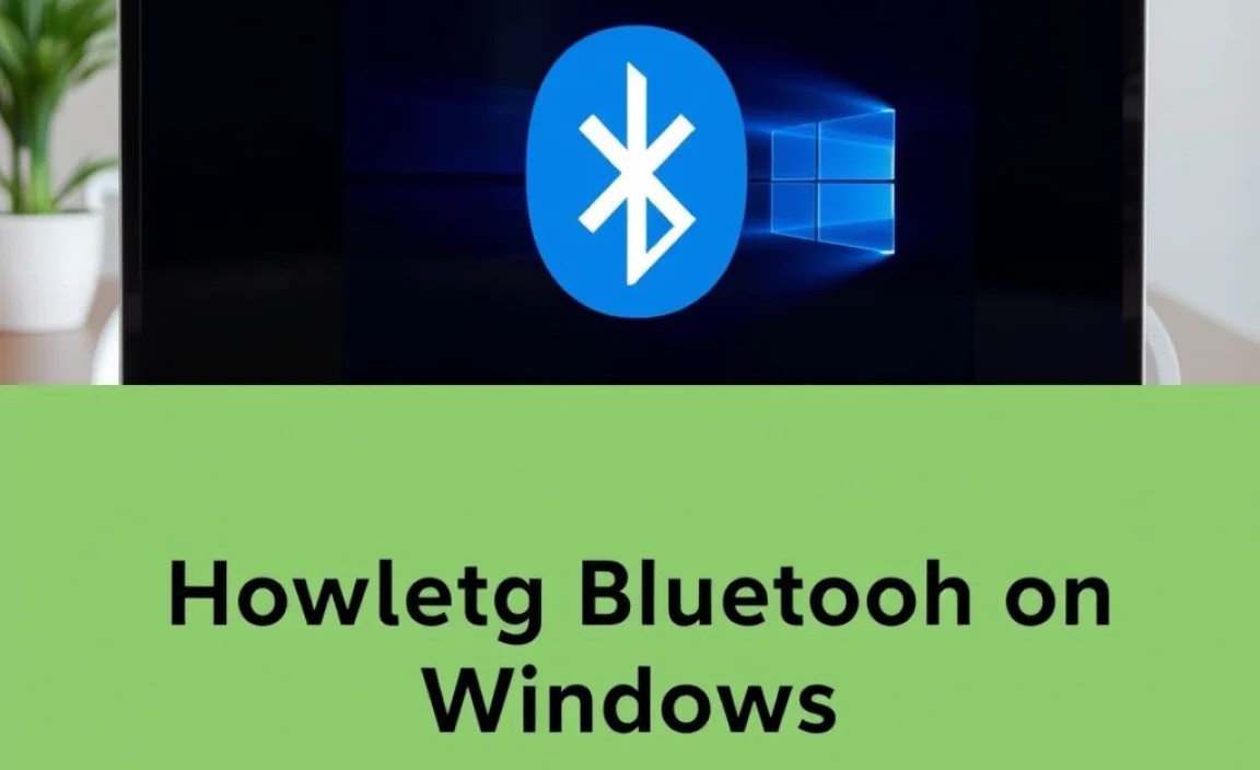 Enabling Bluetooth on Windows