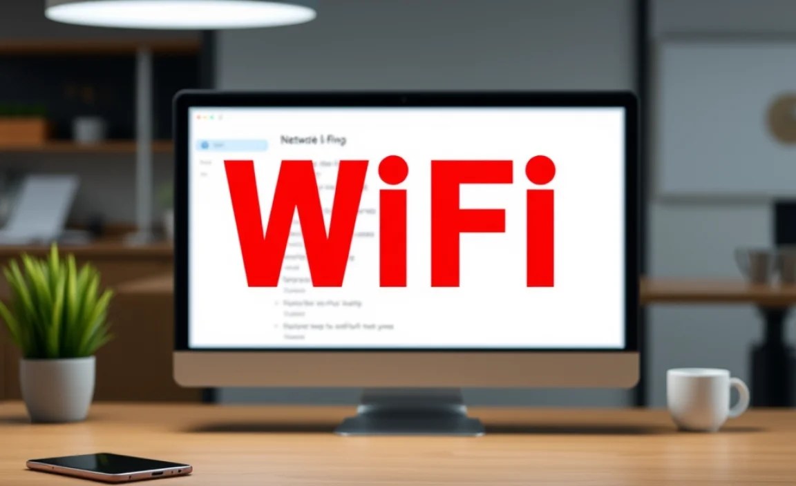 Enabling WiFi Through Network Settings