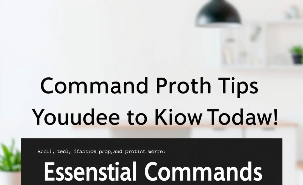 Essential Commands for Beginners