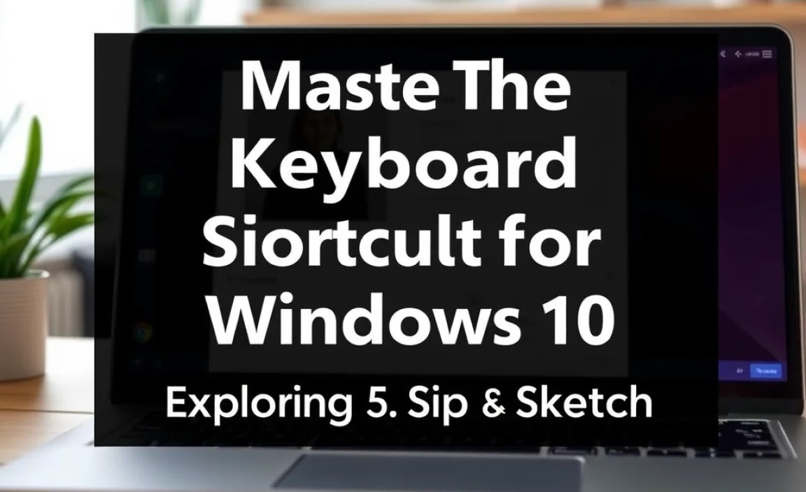 Exploring Snip & Sketch Features