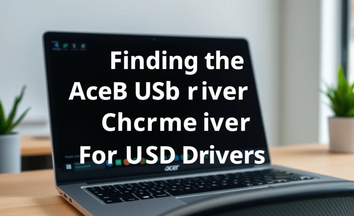 Finding the Right Acer USB Drivers