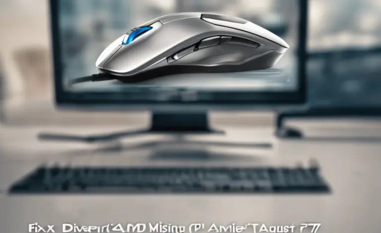 Fix Amd Mouse Missing Driver For Windows 7: Latest Version