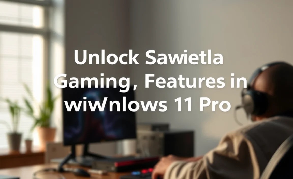 Gaming Security Features in Windows 11 Pro