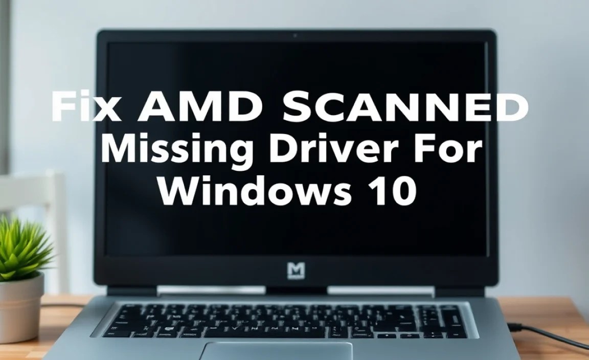 How to Check for Missing AMD Scanner Drivers