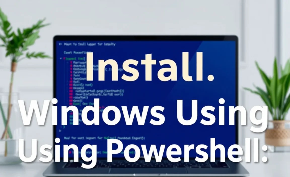 How to Clean Install Windows Using PowerShell