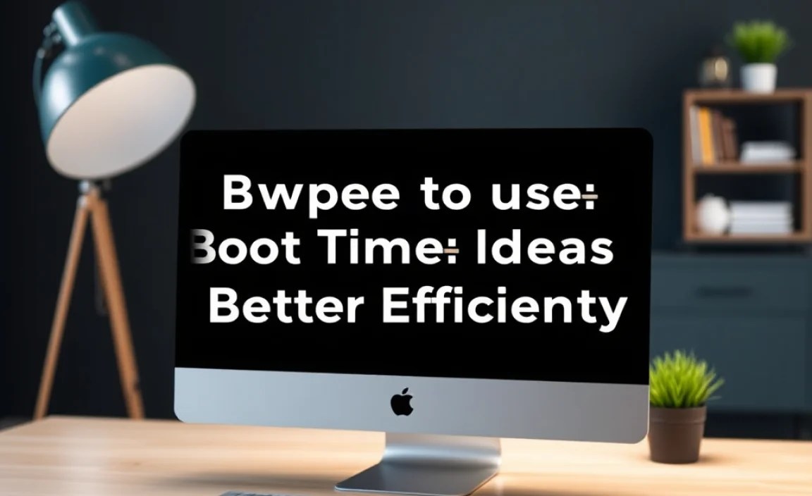 Identifying Boot Time Opportunities