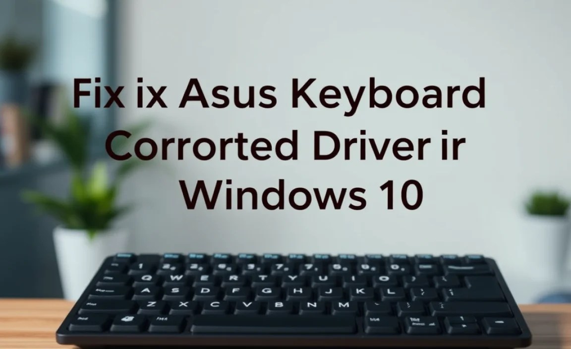 Identifying Corrupted Keyboard Drivers