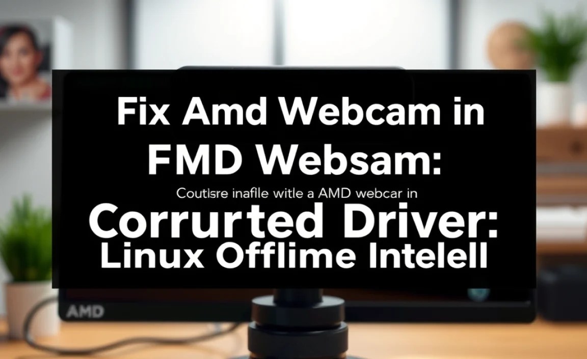 Identifying Corruption in AMD Webcam Drivers