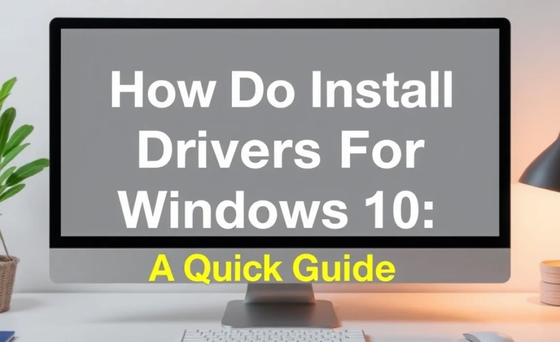 Identifying Required Drivers for Your System