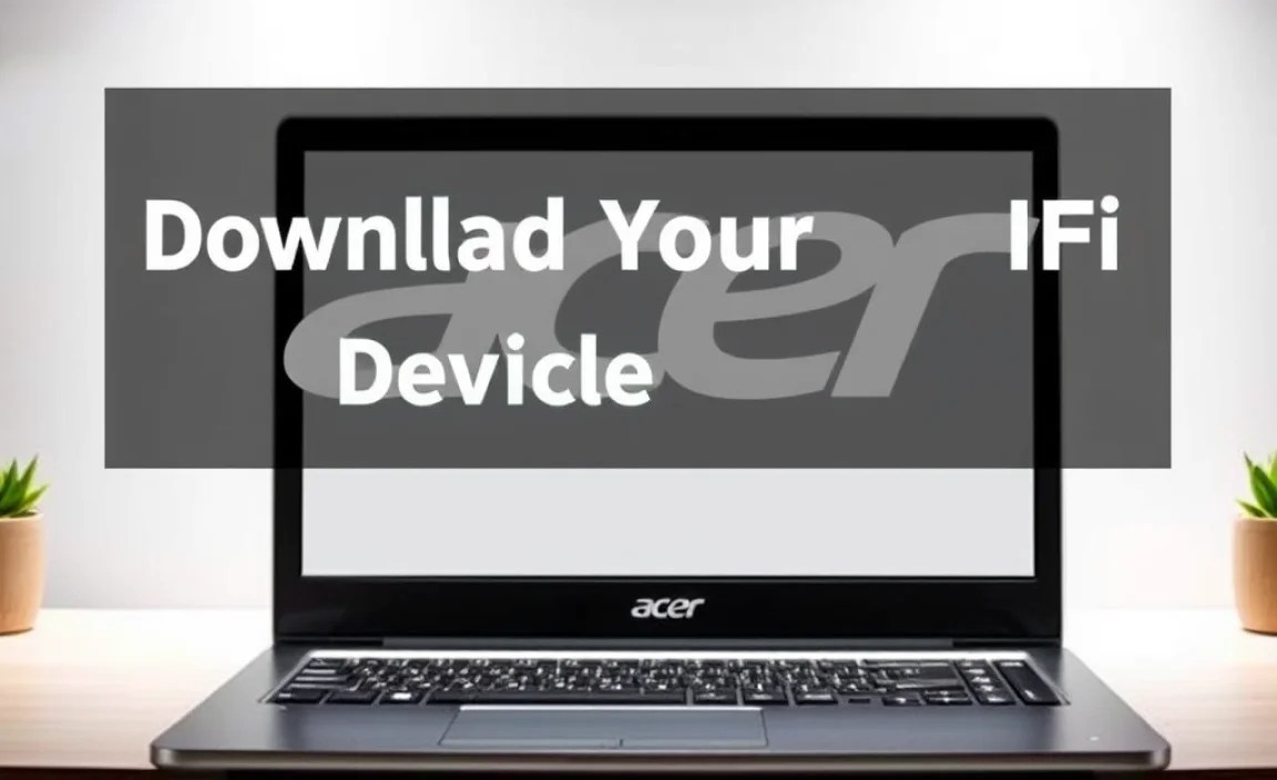Identifying Your Acer Device Model