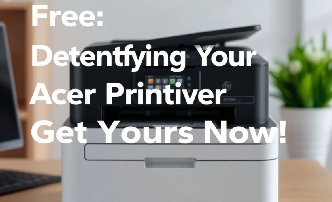Identifying Your Acer Printer Model