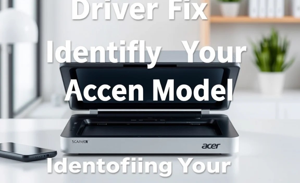Identifying Your Acer Scanner Model
