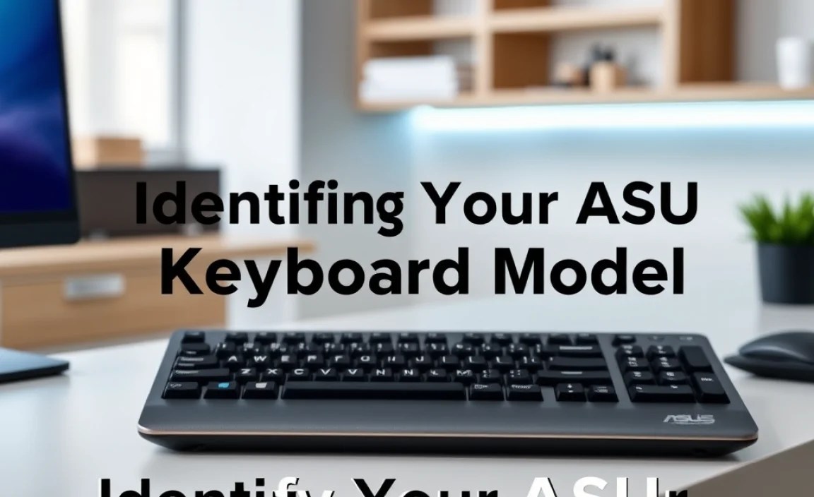Identifying Your ASUS Keyboard Model