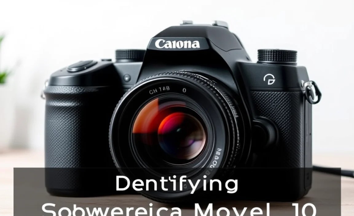 Identifying Your Camera Model