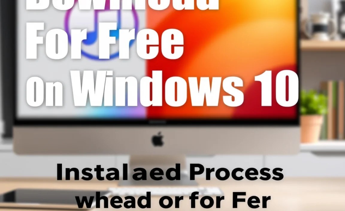 Installation Process for iTunes on Windows 10