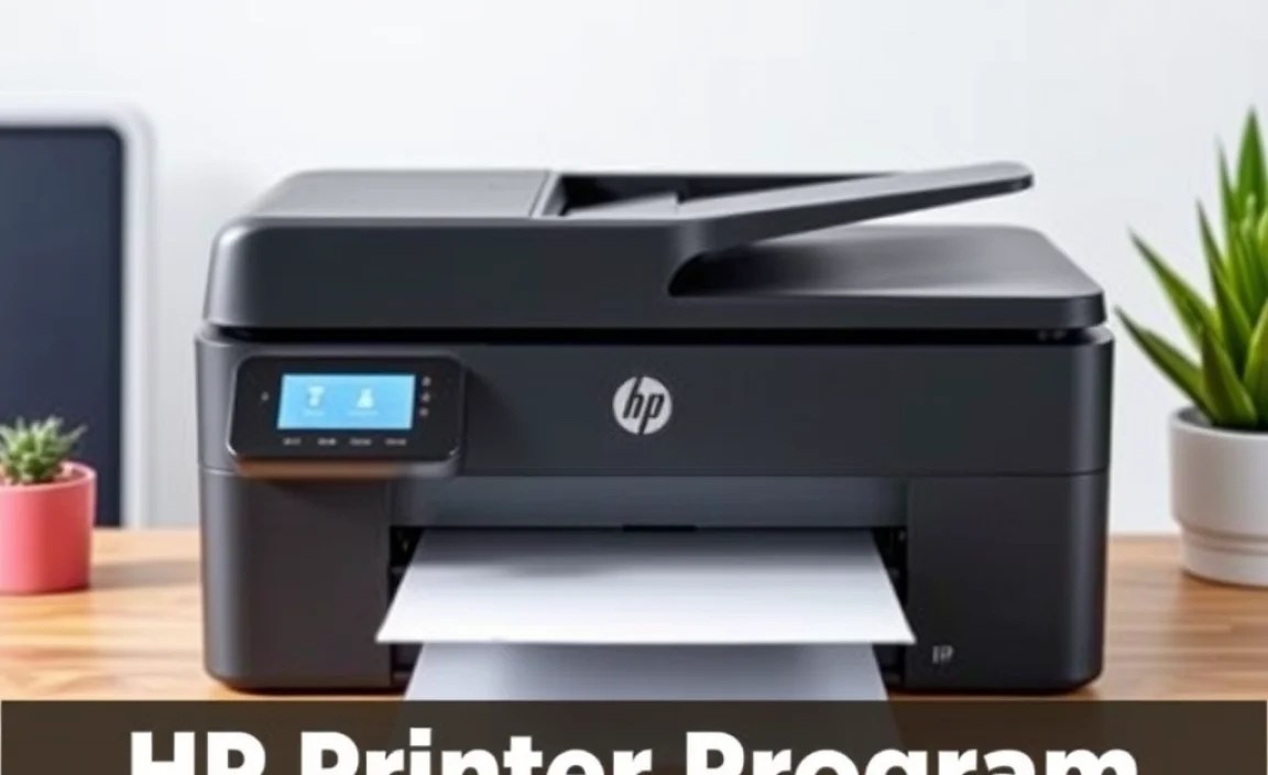 Installation Steps for HP Printer Program on Windows 10