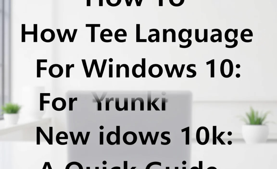 Installing a New Language Pack