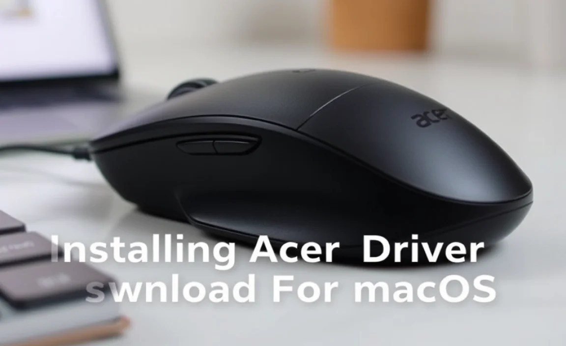Installing Acer Mouse Drivers on macOS