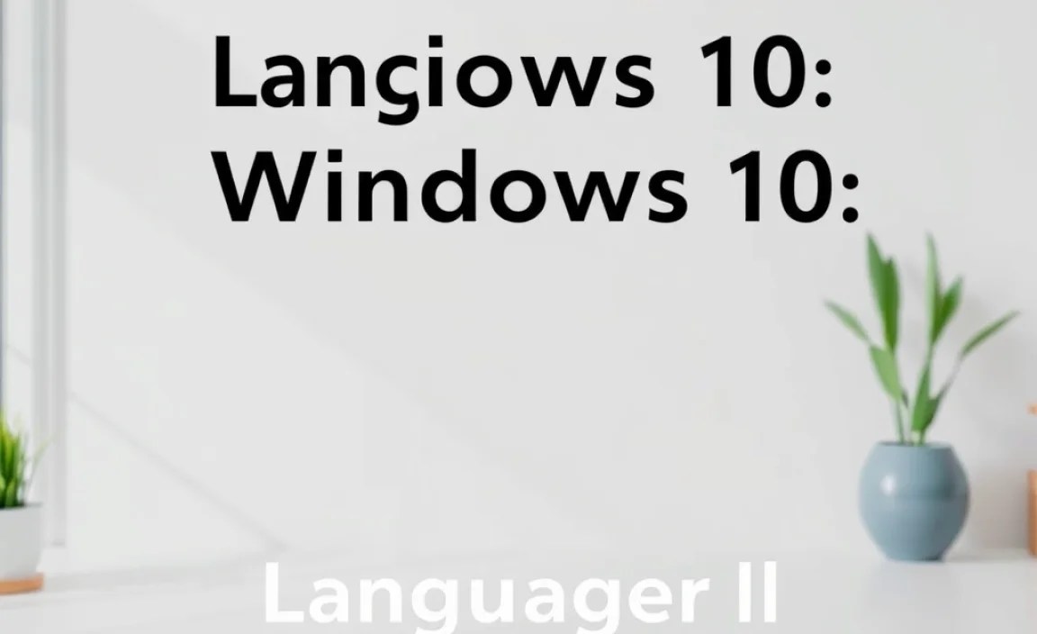 Installing Additional Language Packs