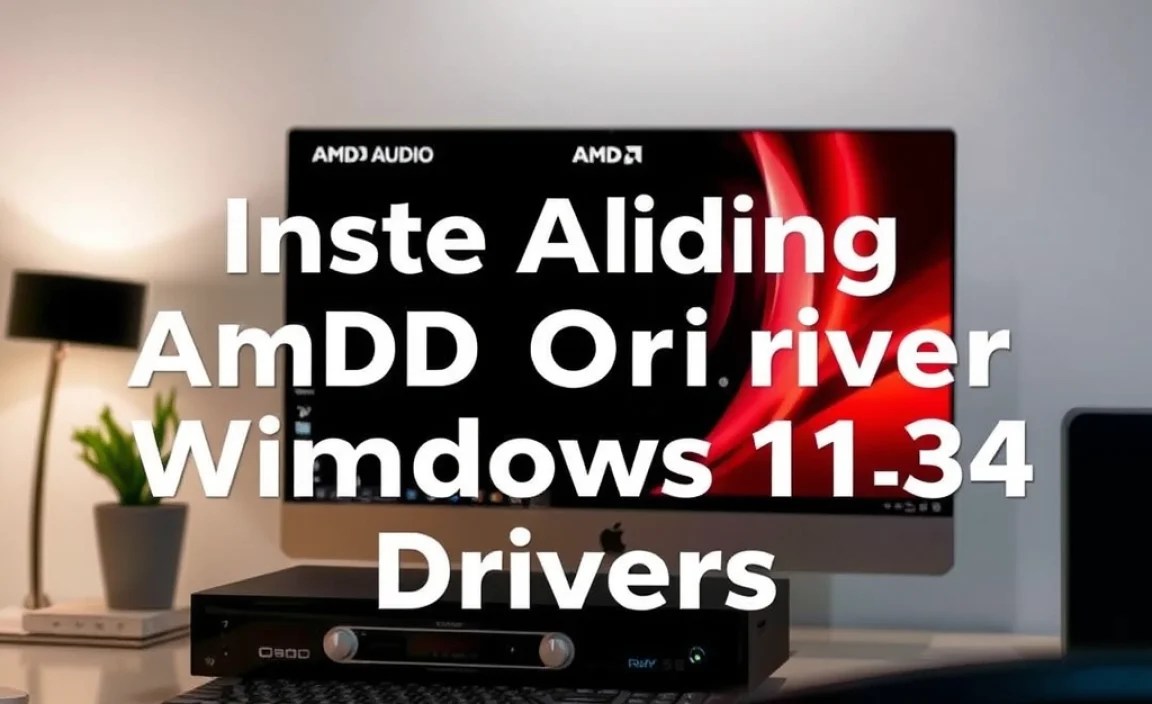 Installing AMD Audio Drivers
