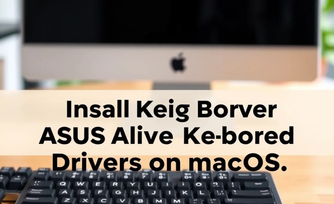 Installing ASUS Keyboard Drivers on macOS
