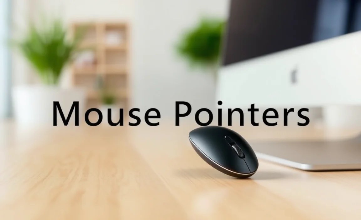 Installing Downloaded Mouse Pointers
