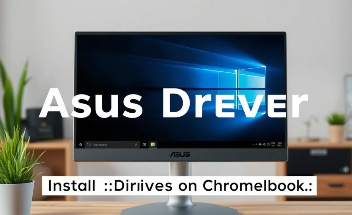 Installing Drivers on Chromebook without a CD