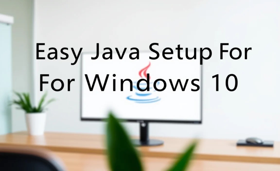 Installing Java JDK on Windows 10