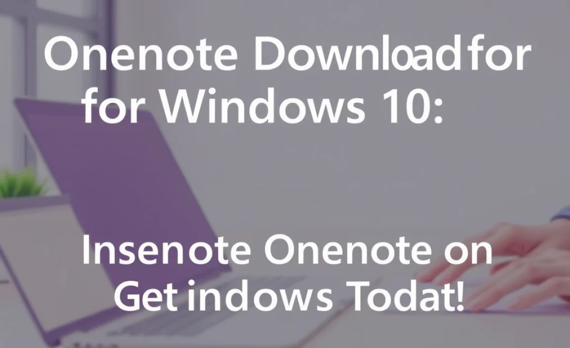 Installing OneNote on Windows 10