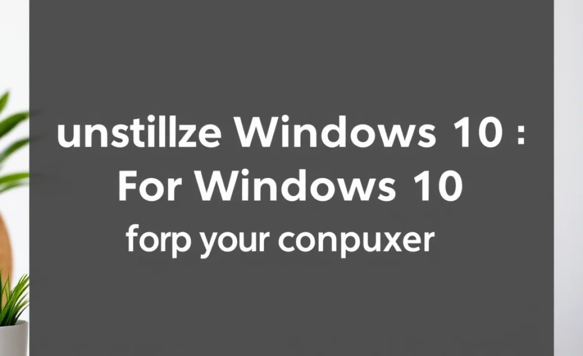 Installing Windows 10 on Your Computer