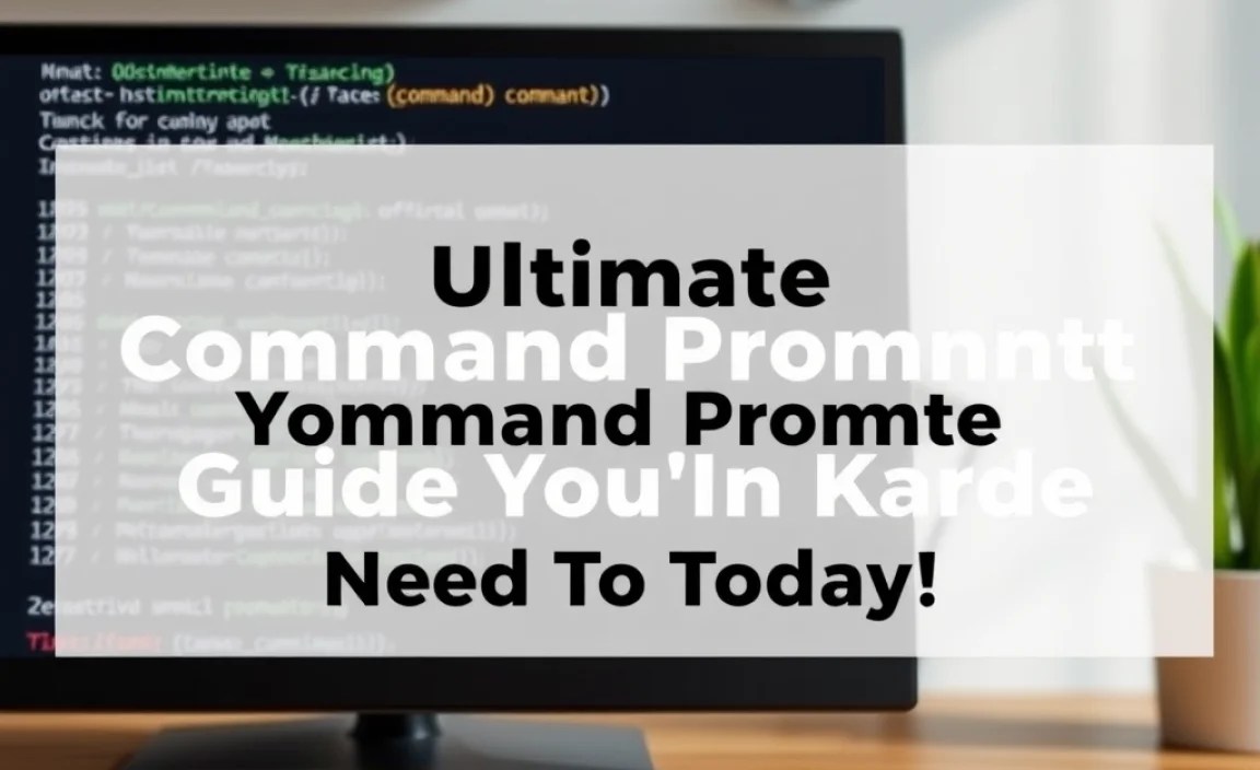 Launching Command Prompt