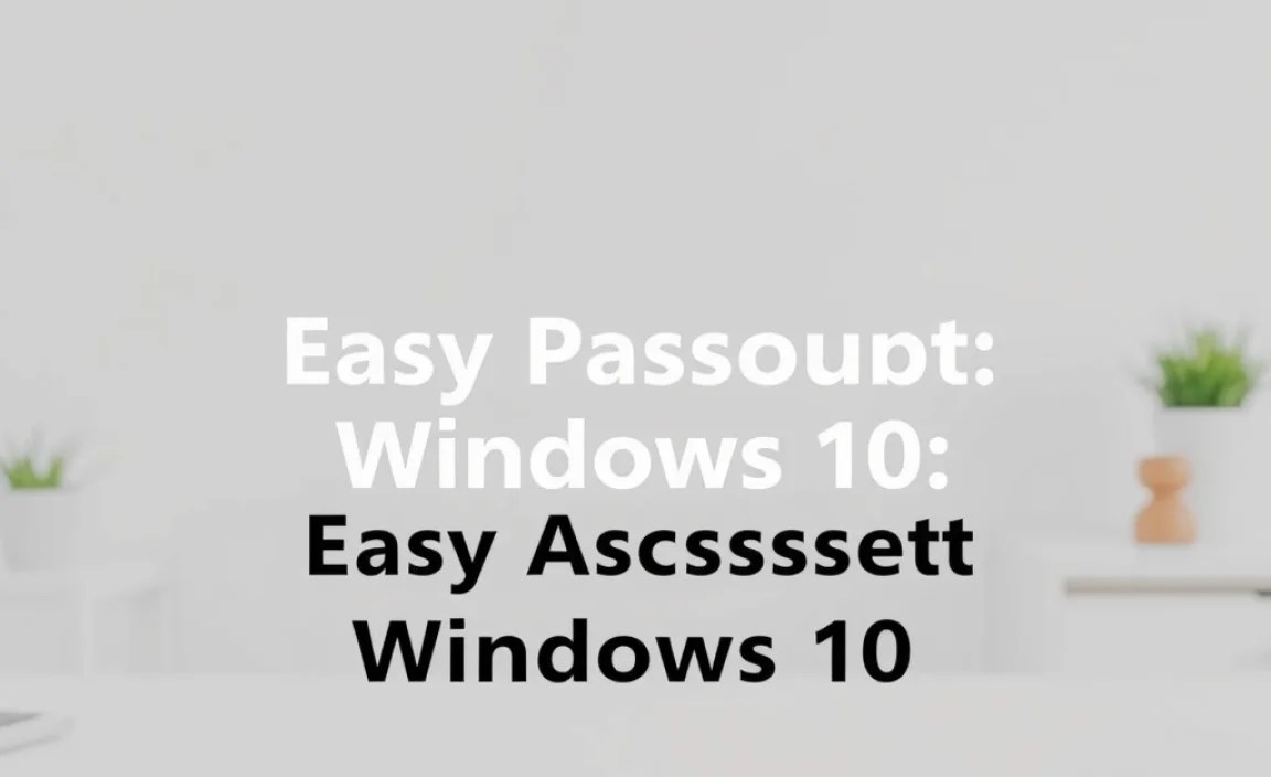 Local Account Password Reset Methods