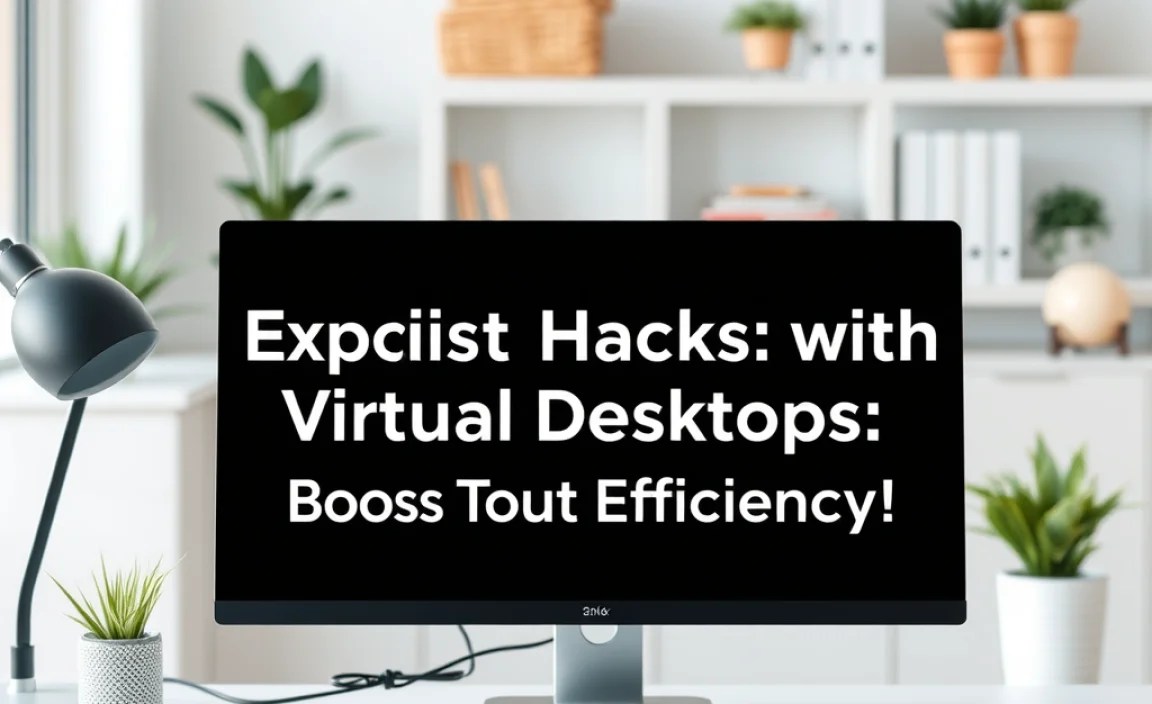 Maximizing Productivity with Virtual Desktops