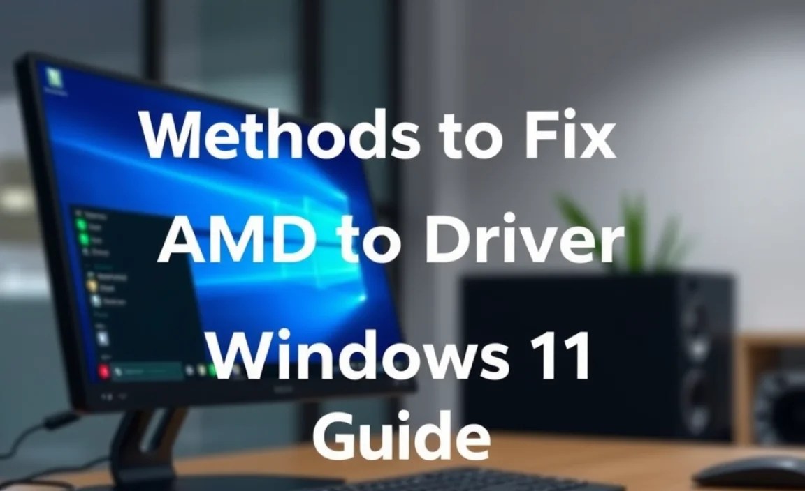Methods to Fix AMD Audio Driver Issues
